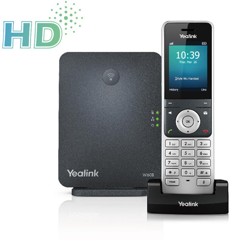 Yealink W60P Prime Wireless DECT IP Phone